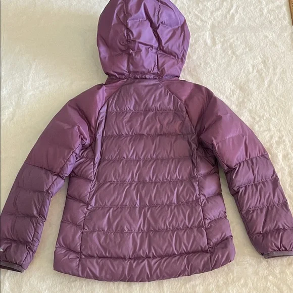REI 2tone Lavender Hooded Puffer Jacket SZ 6-7 - Picture 7 of 7